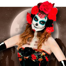 Disfraces catrinas Mujer